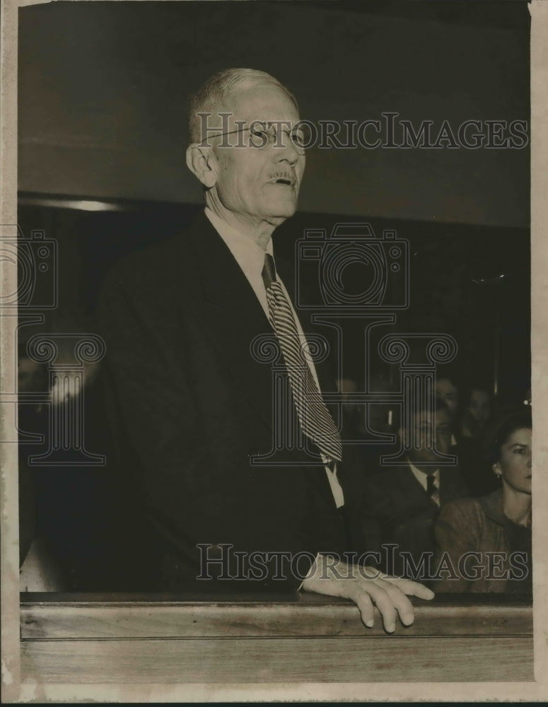 1951 Press Photo Judge Gardiner Goodwyn, Bessemer, Alabama - abna36231 - Historic Images