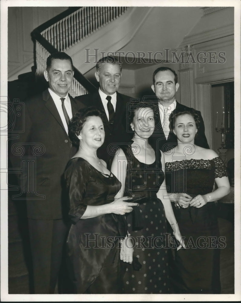 1960, Representative Charles R. Franklin with Others at Event - Historic Images