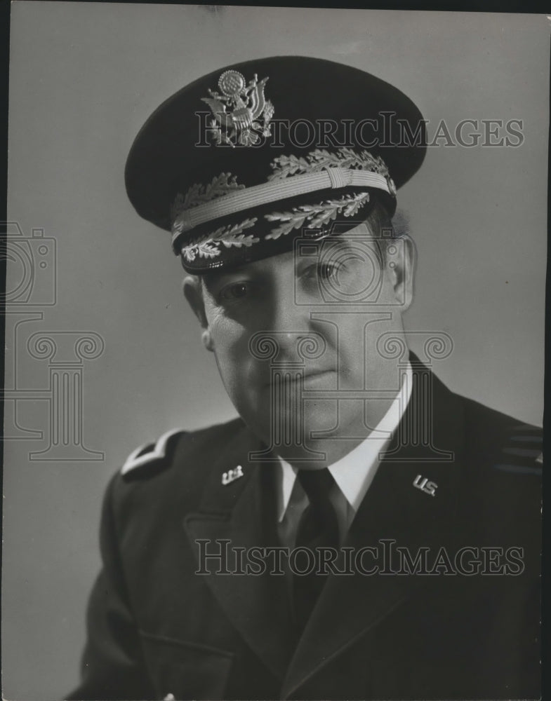 1966 Press Photo Major General James Taylor Hardin, Commanding Officer, 31st - Historic Images