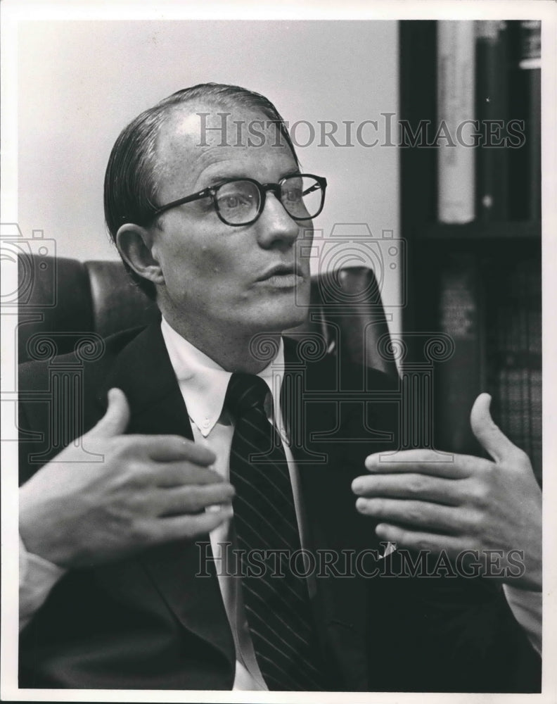 1986, Francis McGovern, University of Alabama Law Professor, Alabama - Historic Images