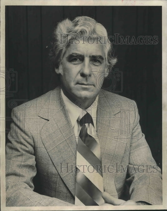 1976, George Edward Landmon, Homewood city council candidate, Alabama - Historic Images