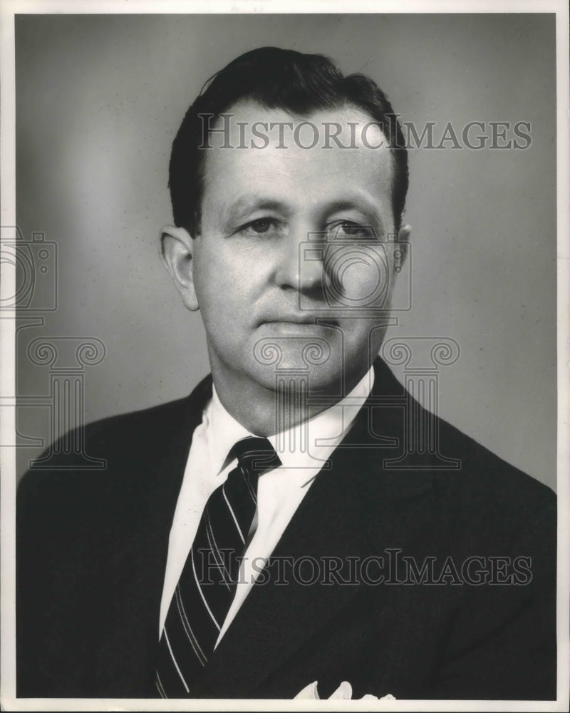 1957 Press Photo Charles Grisham, Manager of WABT, WAPI - abna36353 - Historic Images