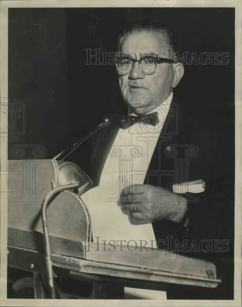 1965 Press Photo A. D. McWhorter, Birmingham City Engineer, Alabama - abna36371 - Historic Images