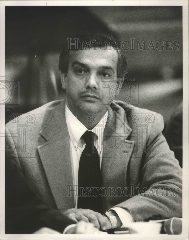 1991, Hoover School Board Superintendent Doctor C. Robert Mitchell - Historic Images