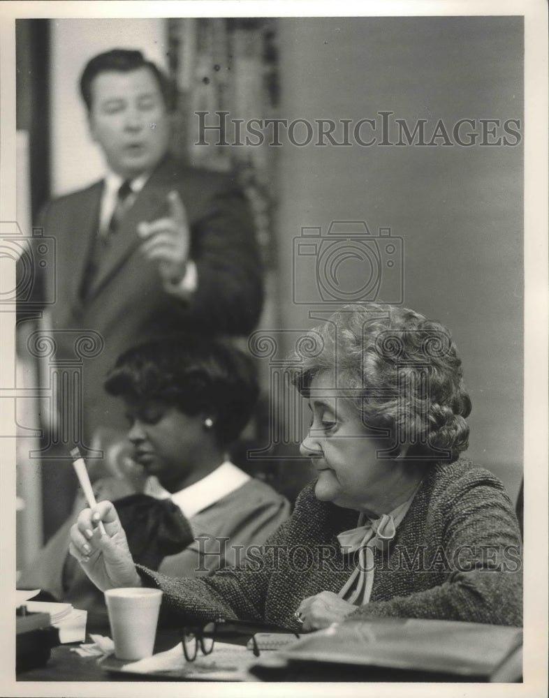 1985, Nina Miglionico, City Councilwoman, with Others - abna36411 - Historic Images