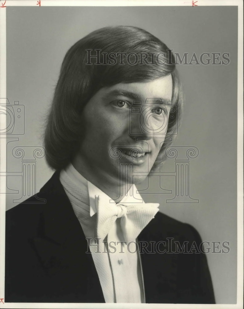 1974, Assistant professor Rodney Miller of University of Akron - Historic Images