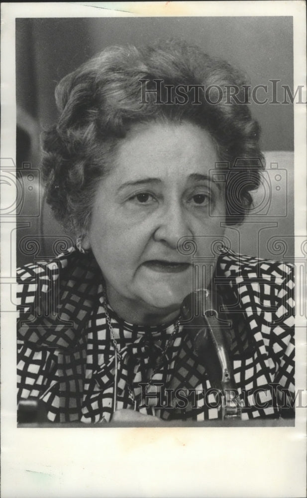 1978, Nina Miglionico, Birmingham City Councilwoman, Alabama - Historic Images