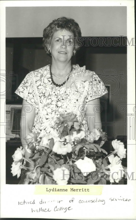 1989, Lydianne Merritt, director of counseling, Wallace College, AL - Historic Images