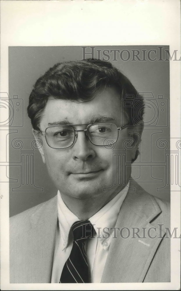 1988, Thomas Leonard, Homewood City Council President candidate, AL - Historic Images