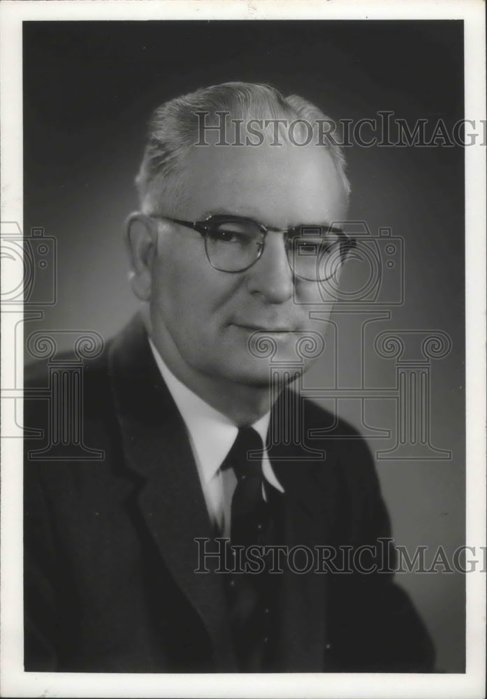 1963, J.W. Miller, president, telephone pioneers of America, Alabama - Historic Images