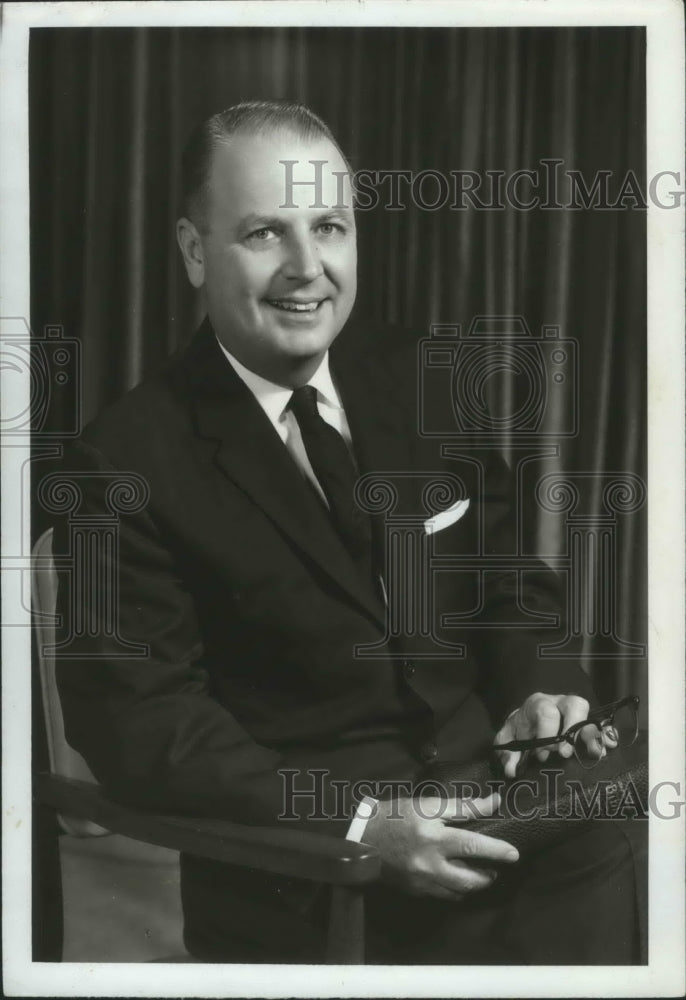 1966 Press Photo Doctor James H. Landes, First Baptist Church - abna36672 - Historic Images