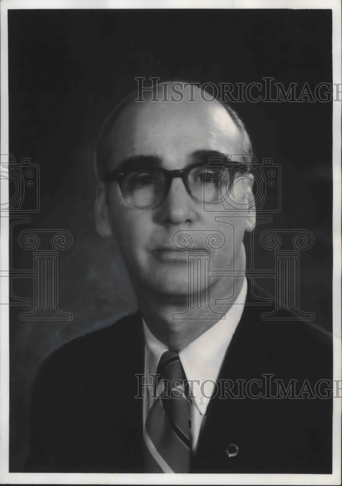 1972 Press Photo J. D. (Jack) McGill, U.S. Pipe Executive - abna36679 - Historic Images