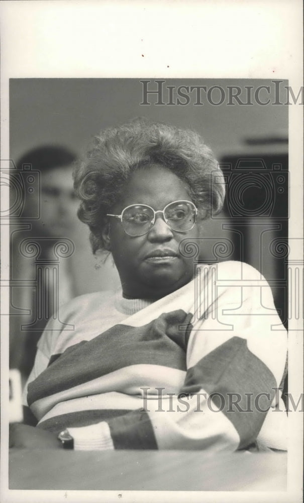 1987 State Representative Bobbie McDowell, Democrat - Bessemer - Historic Images