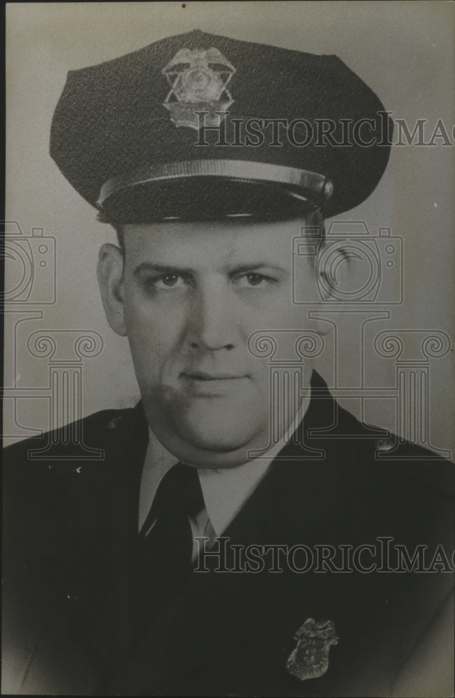 1962 Press Photo J. H. Youngblood, Police Officer murdered by E. S. Gault - Historic Images