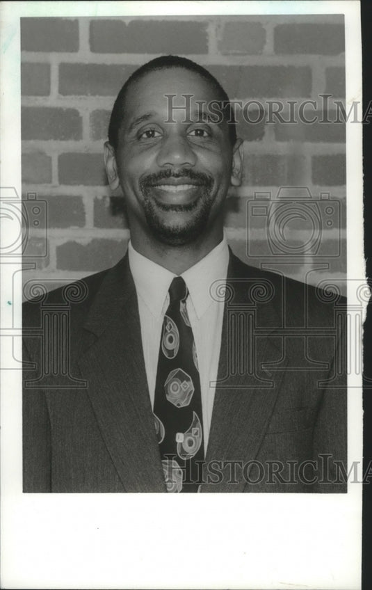 1993, Jeff Roberts, Candidate for City Council, Woodlawn High School - Historic Images