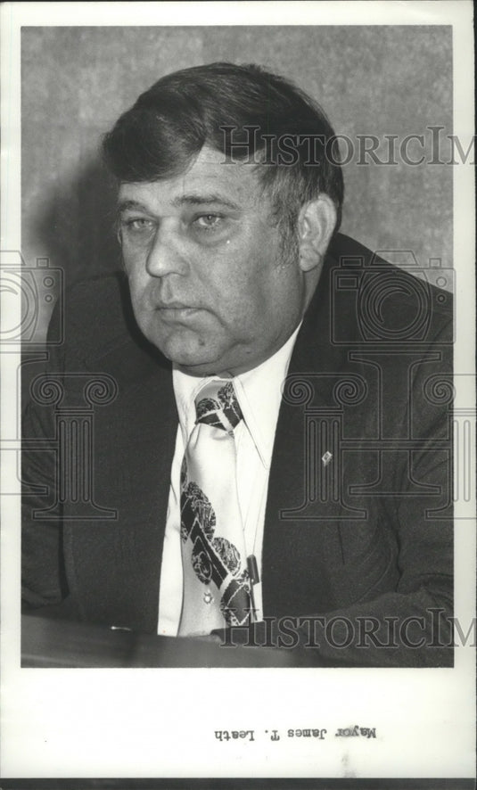 1976, Mayor James T. Leath, Irondale, Alabama - abna36758 - Historic Images
