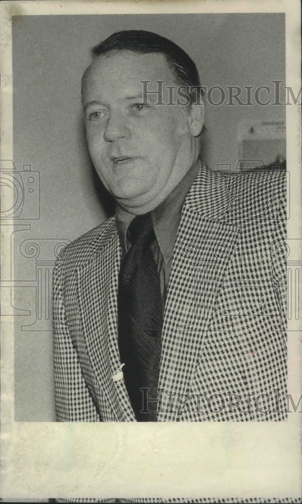 1975 Press Photo Jack Montgomery, Jefferson County Judge, Alabama - abna36878 - Historic Images