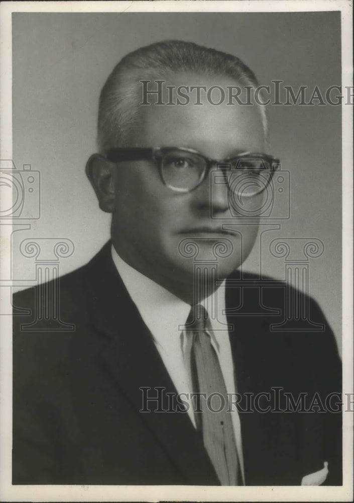1963 Press Photo Ralph C. Moffitt, United States Steel Corporation, Atlanta-Historic Images
