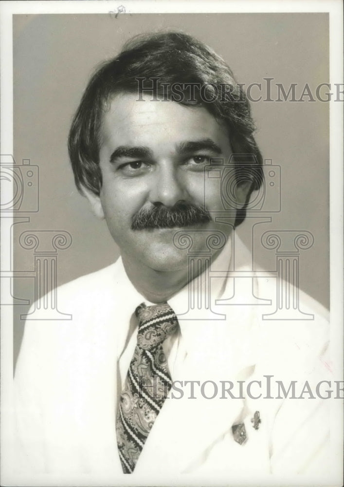 1977, Harry J. Montgomery, director, University Hospital, Alabama - Historic Images