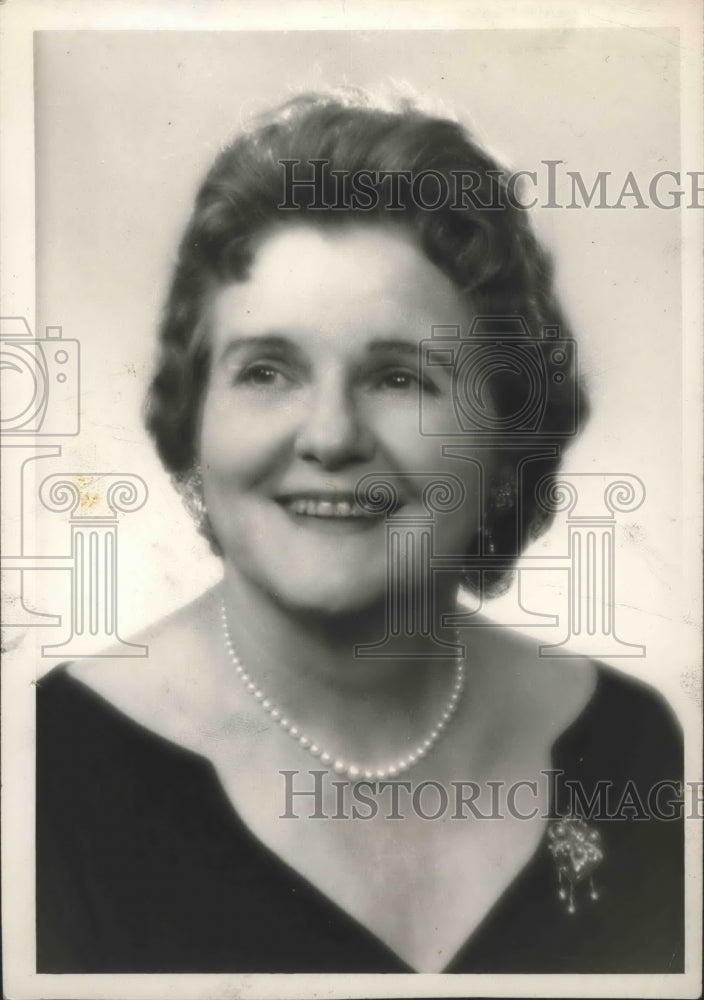 1968, Mrs. John R. Lathram, Clubwoman - abna36900 - Historic Images