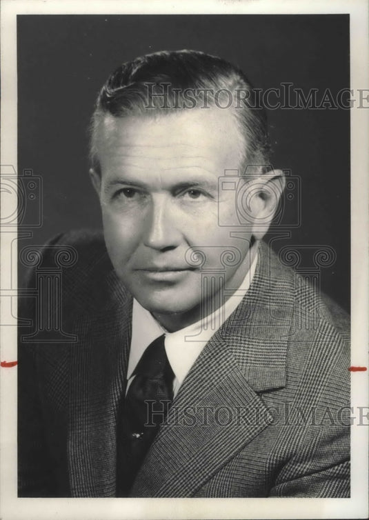 1976, R. Heath Larry, Vice Chairman, Board of Directors, US Steel - Historic Images