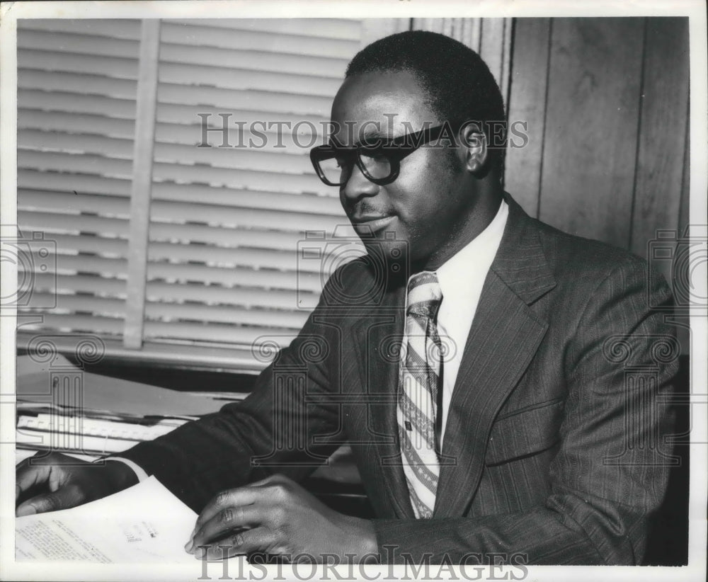 1973 Press Photo Doctor George E. Jones, Dean of Stillman College - abna36993-Historic Images