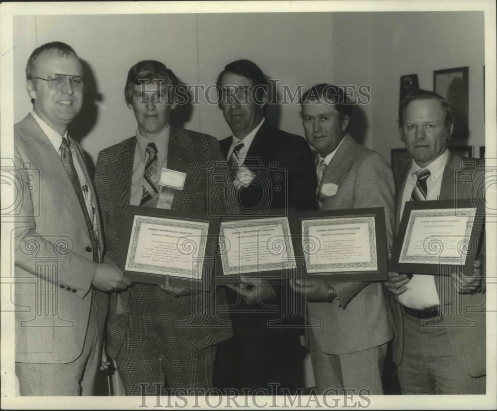 1982, Alabama Dairy Her Improvement Association Award Winners at Meet - Historic Images