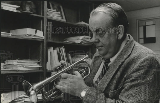 1980 Doctor Herman Lehman, University of Alabama Birmingham - Historic Images