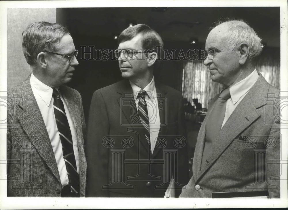 1982, Community leaders Peter Smith, Neal Berte and Jimmy Lee, Other - Historic Images