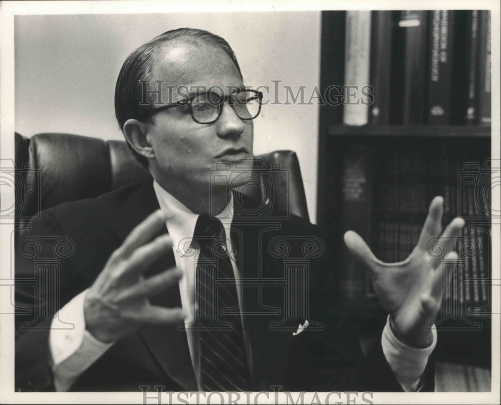 1986, Francis McGovern, Public Health Law Professor, Alabama - Historic Images