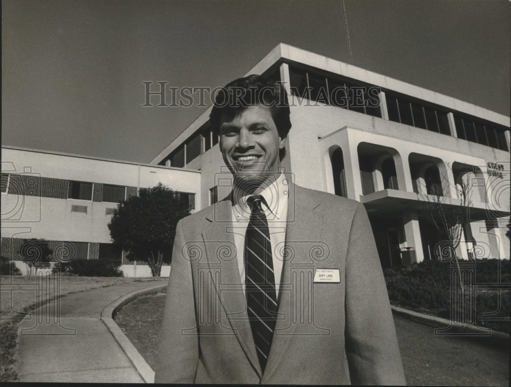 1985 Gary Lang, Hill Crest Administrator - Historic Images