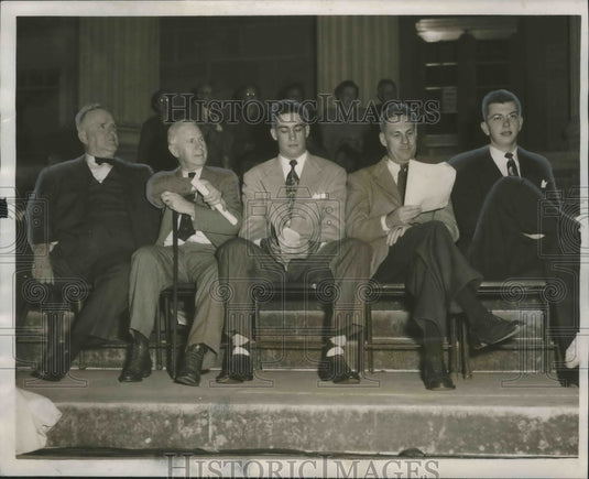 1951, University of Alabama Homecoming Pep Rally Leaders - abna37224 - Historic Images