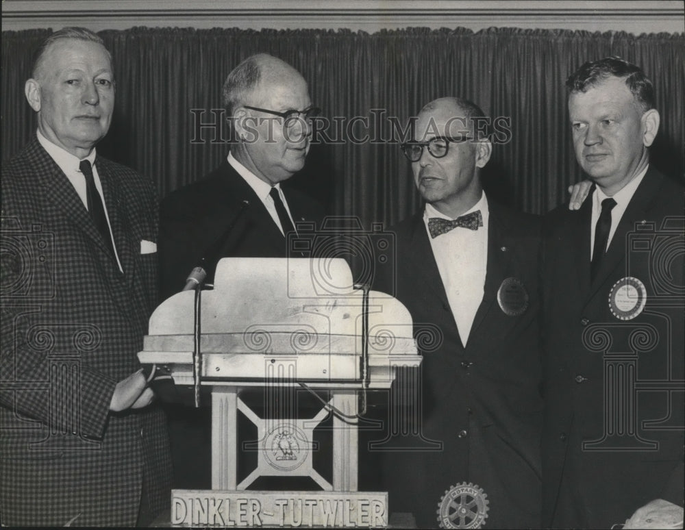 1963, Rotary officers at installation ceremony - abna37225 - Historic Images