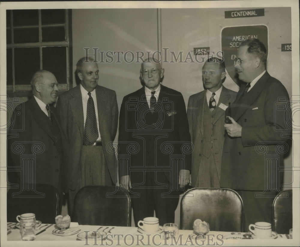 1952 Alabama Engineers - American Society of Civil Engineers banquet - Historic Images