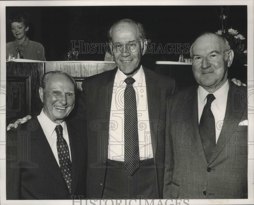 1988 Birmingham Businessmen Joe Bruno, Ed Friend and John Harbert - Historic Images