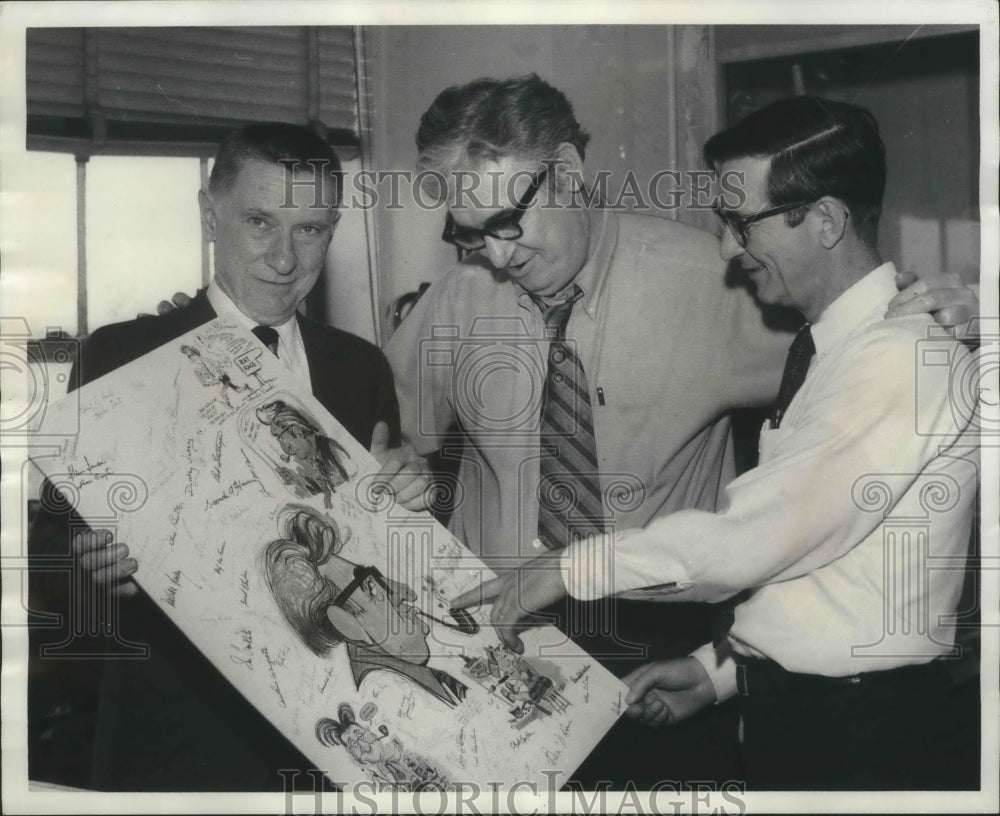 1970, Jim Harden Drawing, The Birmingham News, Editor Art Department - Historic Images