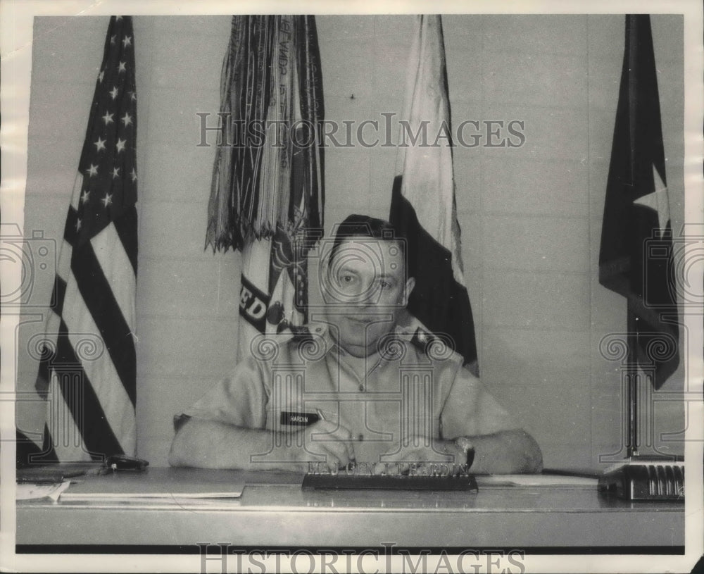 1951, Major General Taylor Hardin, Commander, Alabama National Guard - Historic Images