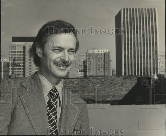 1974 Press Photo Paul Mayer, Birmingham Metropolitan Development Board - Historic Images