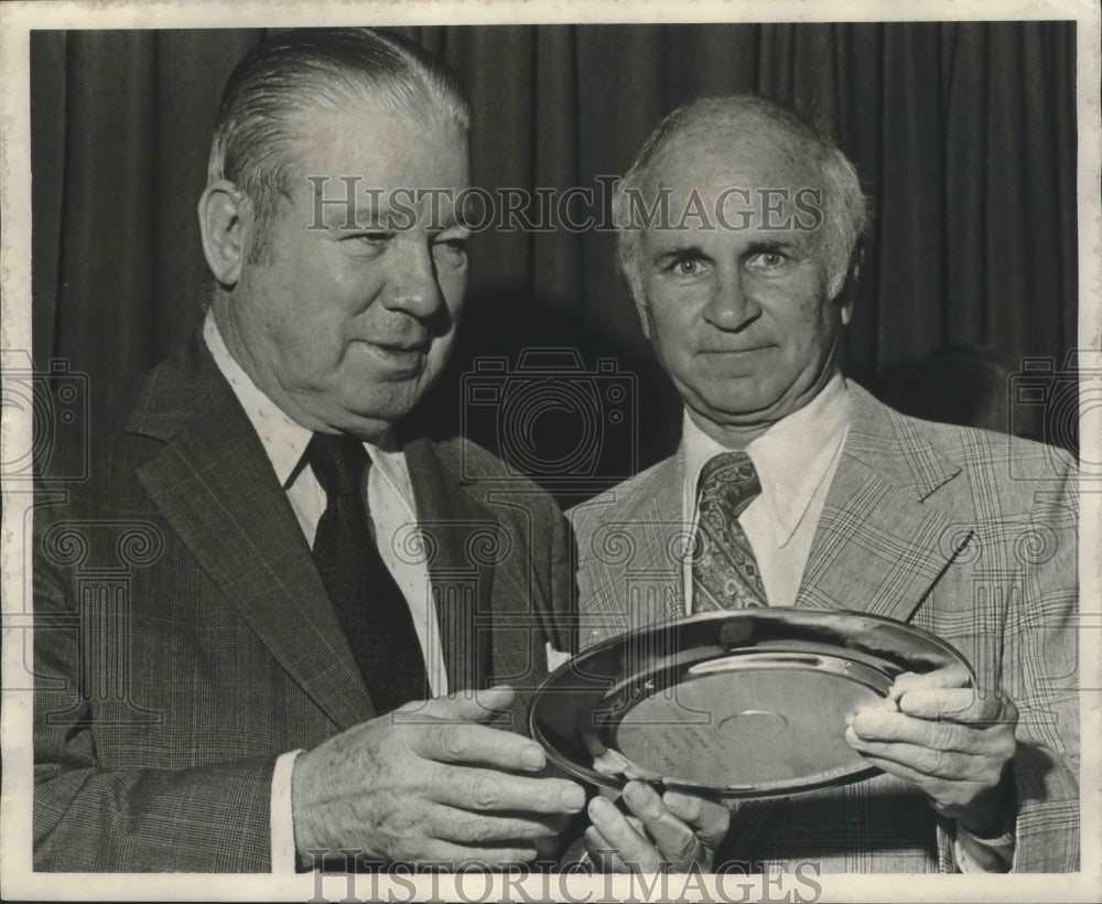 1974, Politician W. Cooper Green, left and Jimmy Mills - abna37281 - Historic Images