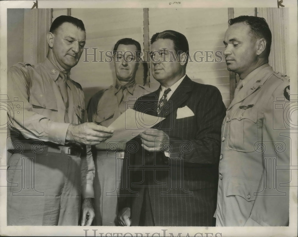 1948, W. Cooper Green, President of City Commission with Others - Historic Images