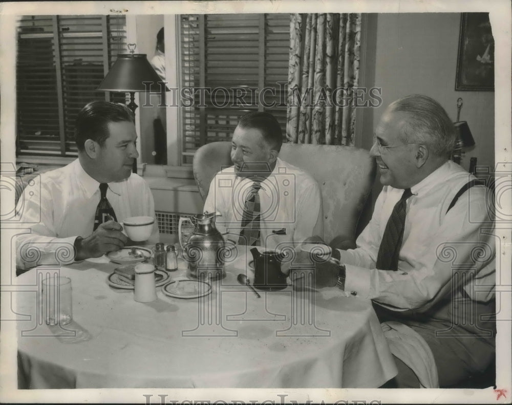 1950, Birmingham Dedication Ceremony Principals at Luncheon - Historic Images