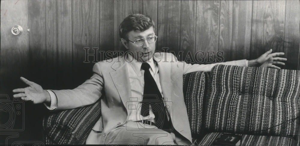 1978 Press Photo Alabama Politician Tom Leonard - abna37302 - Historic Images