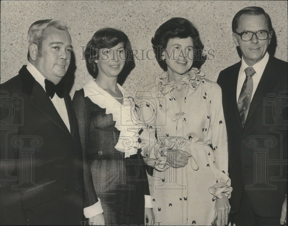 1977, Doctor and Mrs. Thomas Mears at Birmingham Symphony with others - Historic Images