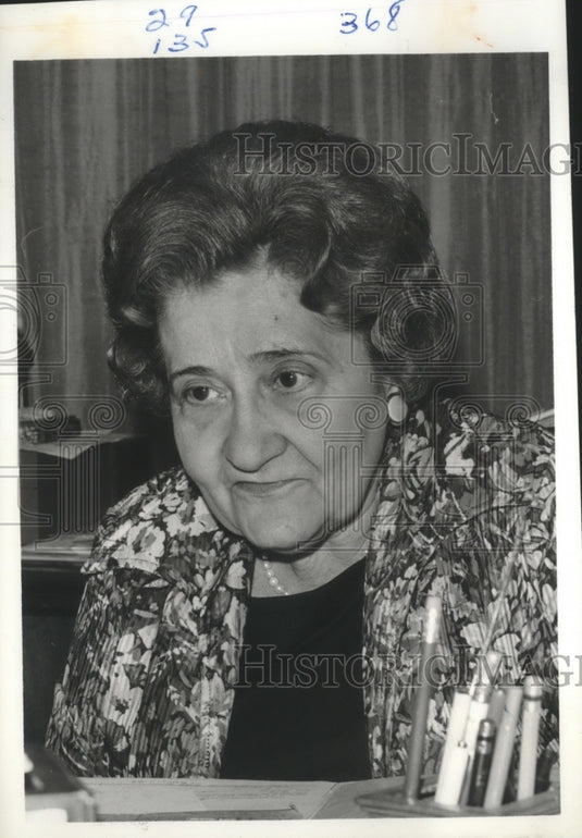 1985, Nina Miglionico, Former Birmingham, Alabama City Council Member - Historic Images