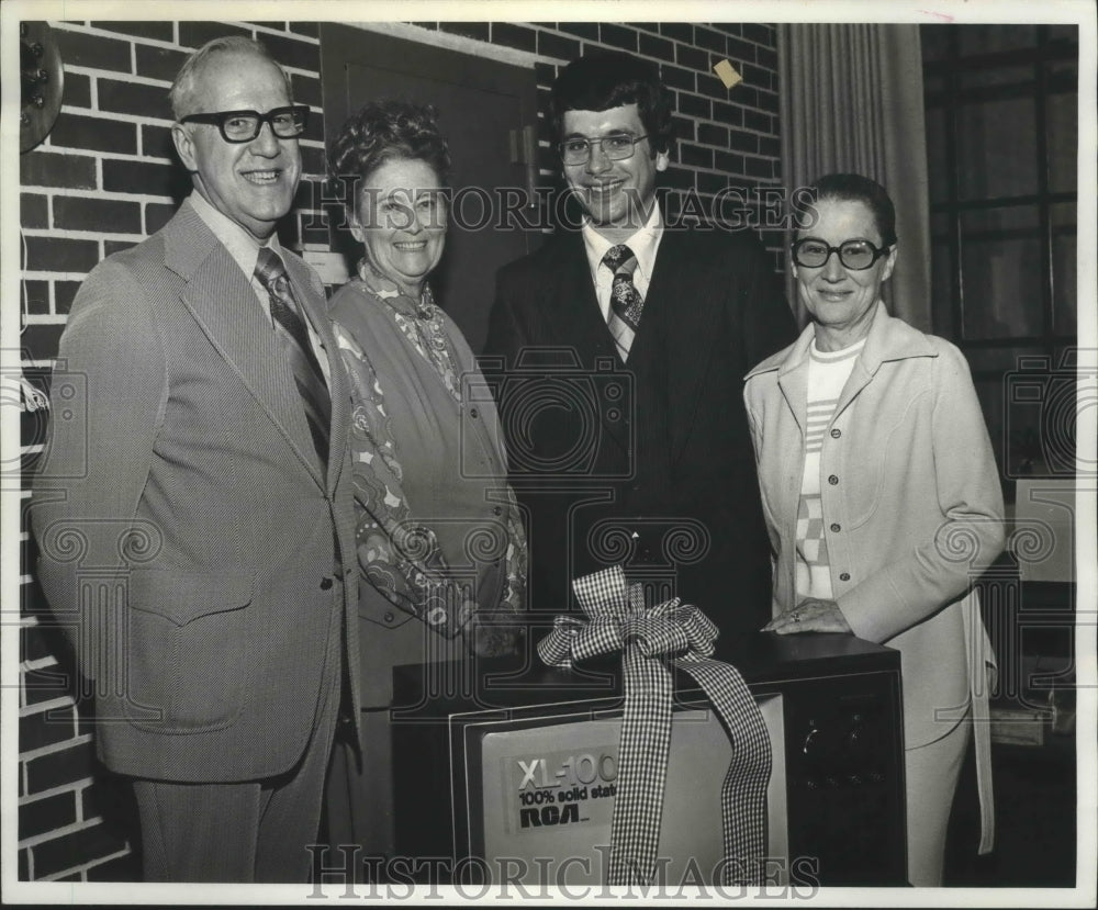 1976 Doctor Larry Miles at Retirement Party at University and Others - Historic Images