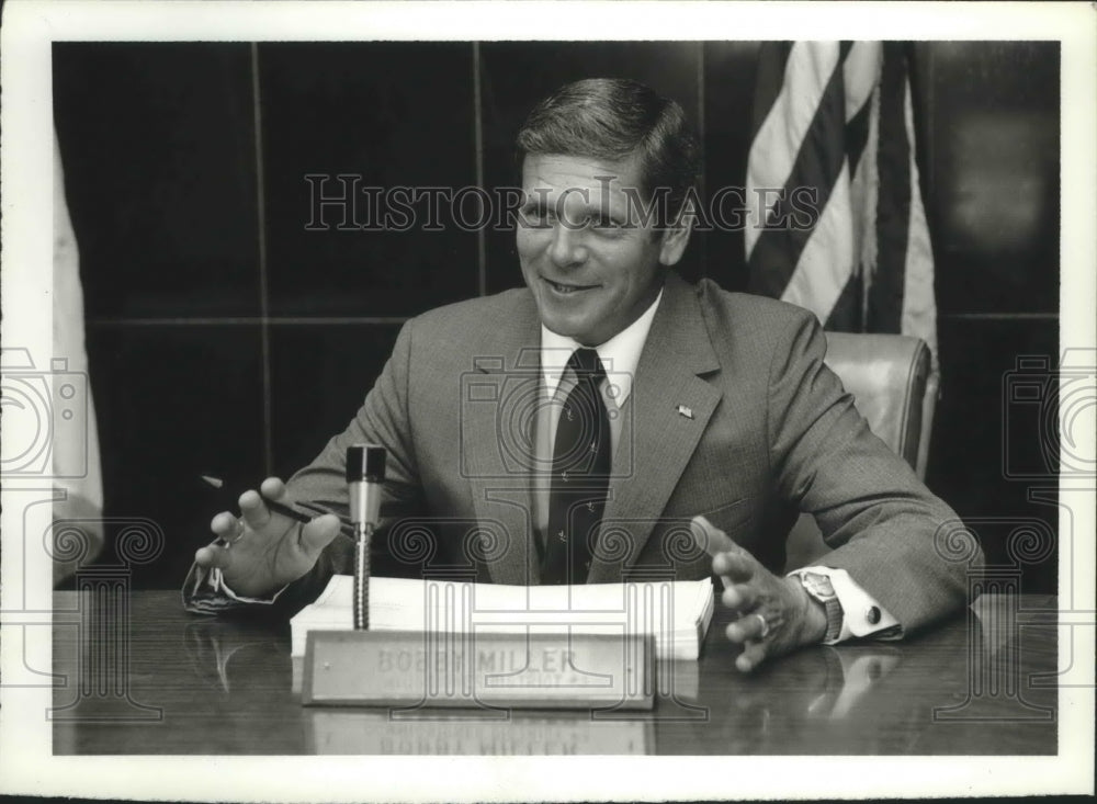 1985, Bobby Miller, Tuscaloosa County Commissioner - abna37412 - Historic Images