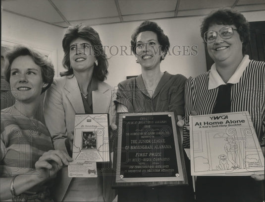 1986, Leaders of the "At Home Alone" Program for Children - abna37418 - Historic Images