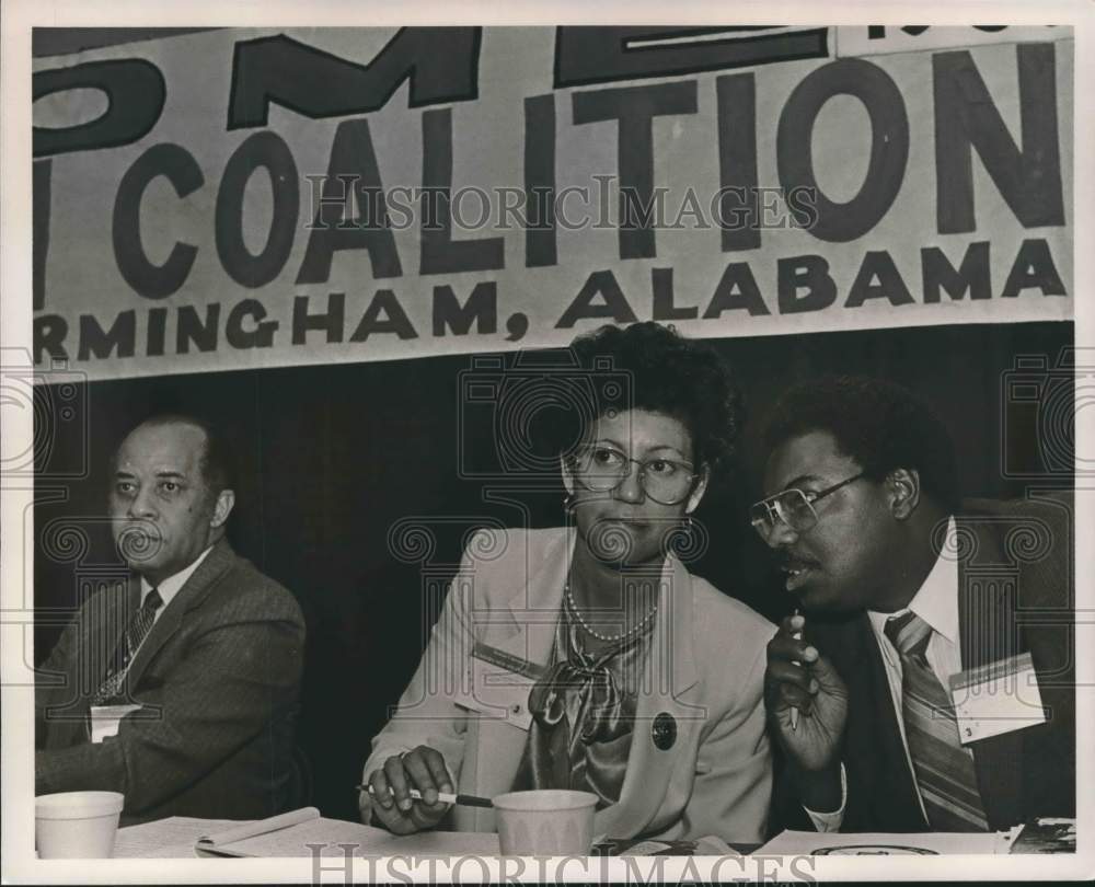 1986 Richard Arrington &amp; others, Alabama New South Coalition meeting - Historic Images