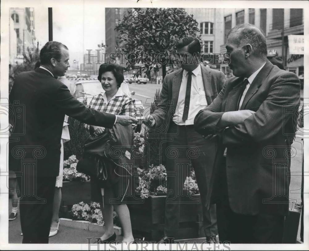 1966, Politician Earl Morgan Campaigns For District Attorney - Historic Images