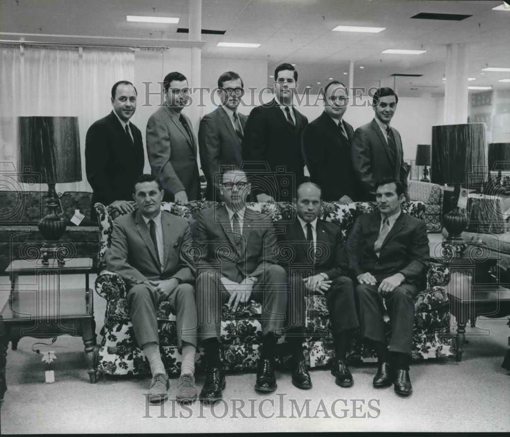 1969, Managers of the New Sears Roebuck Store in Bessemer, Alabama - Historic Images